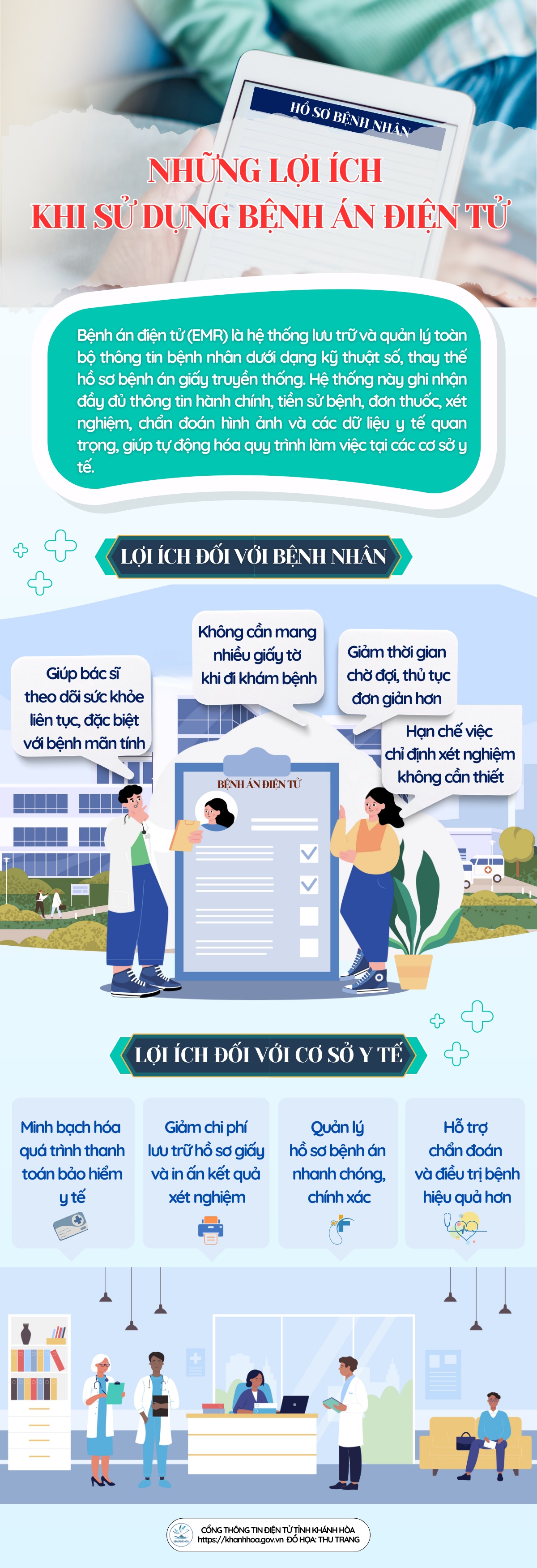 Những lợi ích khi sử dụng bệnh án điện tử